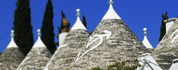  The characteristic Trulli of Alberobello