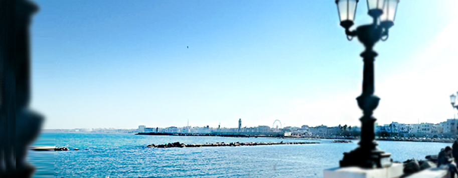 Voir visiter le front de mer de Bari