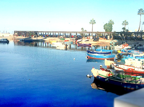 Molo San Nicola, front de mer de Bari