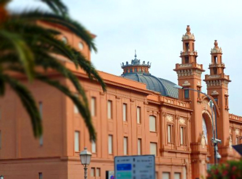 Margherita Theater along the Bari seafront