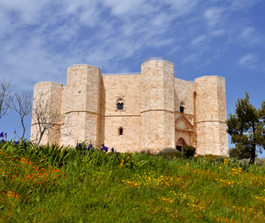 Castel del monte lásd a környéket