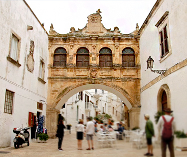 Visit and see Ostuni, the white city