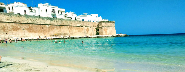  At the seaside in the historic center of Monopoli