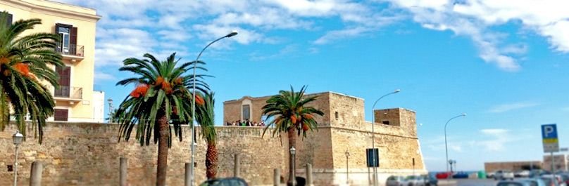 Muraglia di Bari Vecchia in Puglia