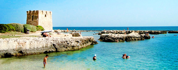  Het suggestieve strand van San Vito