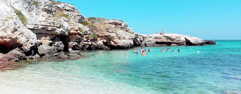 Zeestranden Apulische baaien