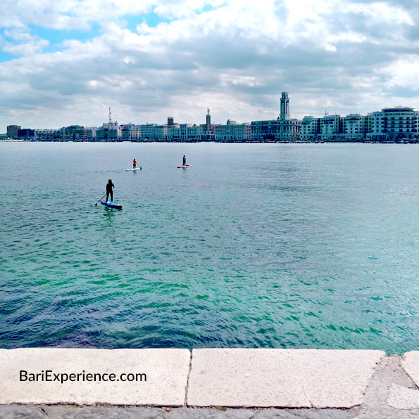 Belvedere del lungomare di Bari