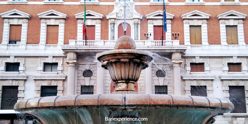 Palais de la Banque d&#39;Italie Bari Pouilles