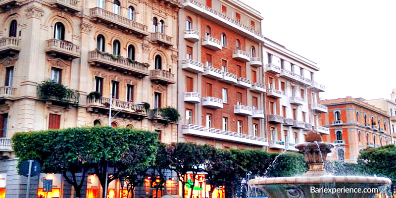 Rues historiques de Corso Cavour Bari Pouilles