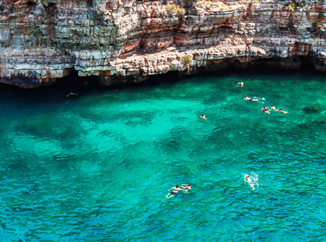 Mooiste zee van Italië Puglia