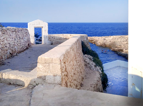 Buchten, um Polignano a Mare zu sehen