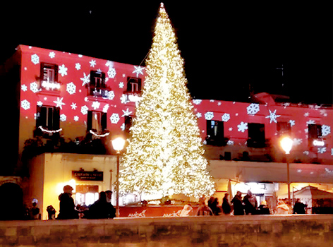 Kerstmis in Bari Vecchia, Puglia