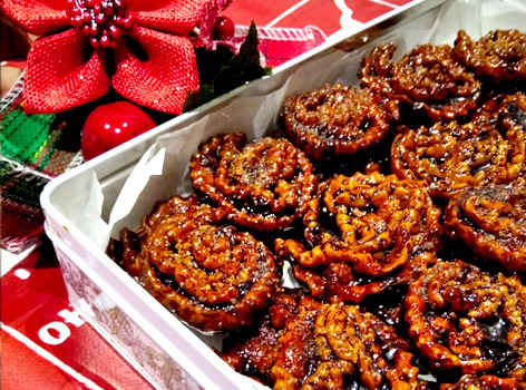 Christmas sweets from Bari and Puglia