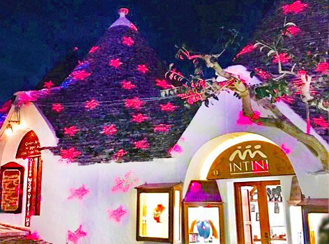 Luminarie Trulli Alberobello Puglia