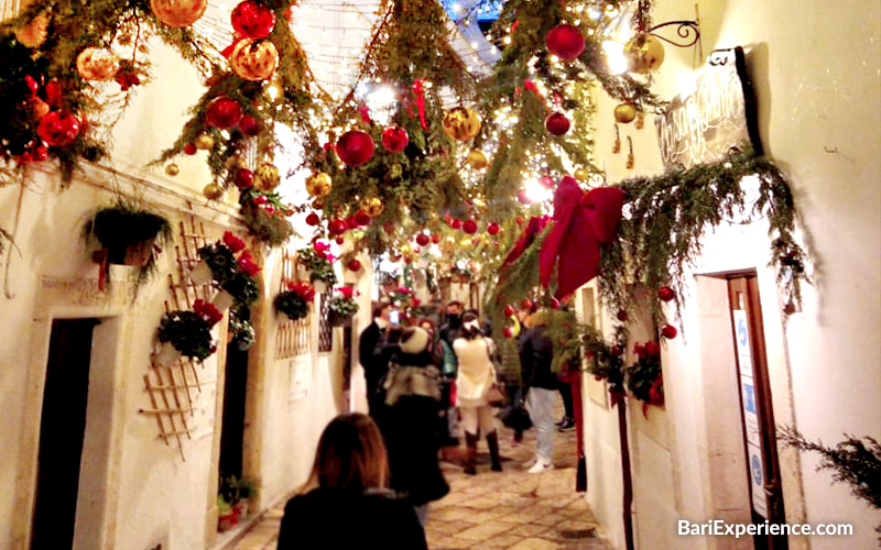 Bezoek Locorotondo Kerstmis Puglia