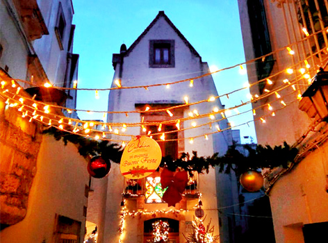 Noël dans les Pouilles Locorotondo