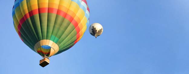  Fahrt mit dem Heißluftballon nach Matera, der Stadt der Sassi