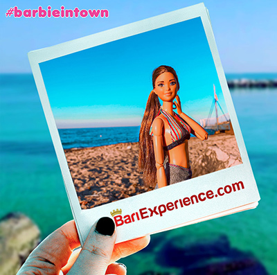Barbie in Town Bari Experience Pane e pomodoro spiaggia