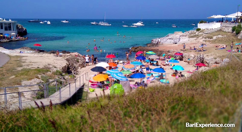 Porto Bianco sea cove Monopoli