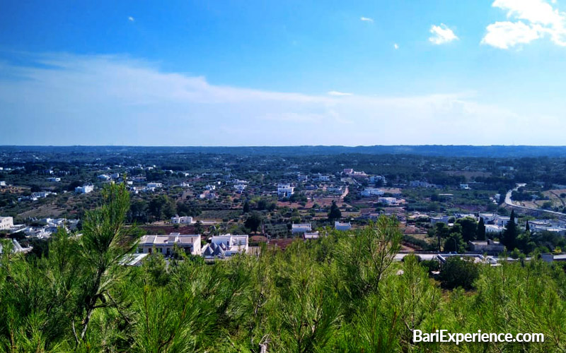 Belvedere Valle d&#39;Itria Cisternino Apulien