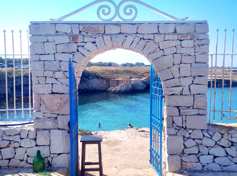 Cala Susca cove Monopoli Puglia