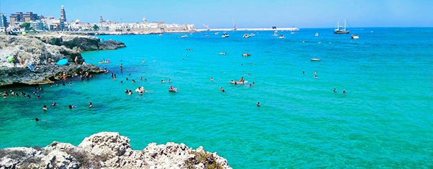  Puglia, the best Italian coast and at the top of the tourists' preferences.