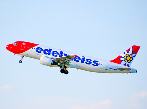 Edelweiss flights Zurich Bari Puglia Switzerland