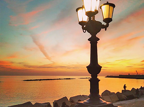 Dove guardare l'alba a Bari in Puglia
