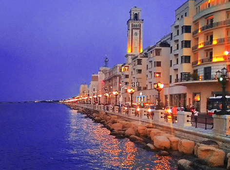 Where to see Alba in Bari in Puglia