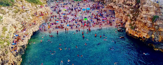  Laut Booking.com gehört Polignano a Mare zu den einladendsten Reisezielen des Jahres 2023