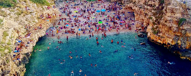  Polignano a Mare behoort volgens Booking.com tot de meest gastvrije bestemmingen van 2023