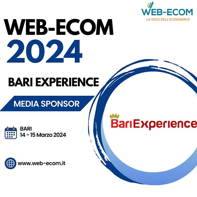 Web-Ecom 2024 digital e-commerce Bari Nicolaus Hotel