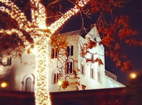 Papá Noel enterrado en Bari