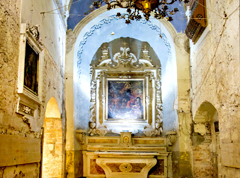 Oude kerk van San Martino in Bari