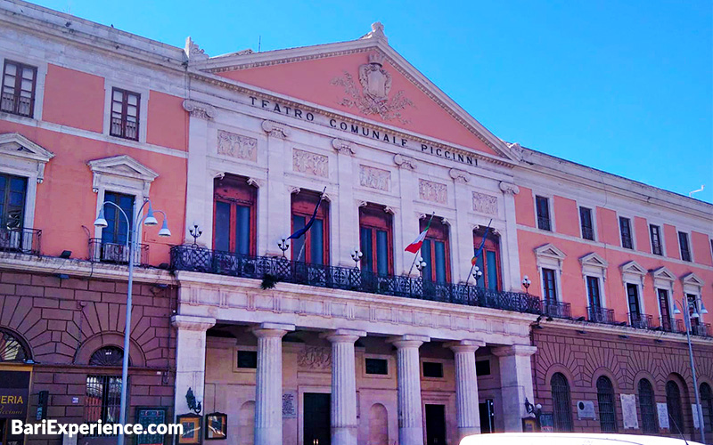 Théâtre Piccinni, monument national de Bari