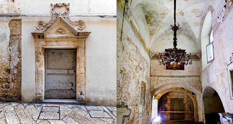 Visitez l&#39;ancienne église de San Martino à Bari