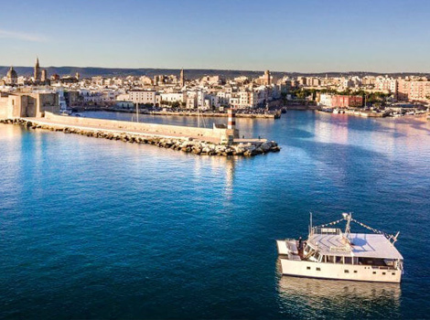 Paseo en barco Monopoli Polignano Bari BP Eventos