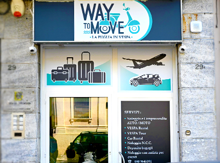 Way to Move Scooter Rental Vespa Bari Puglia
